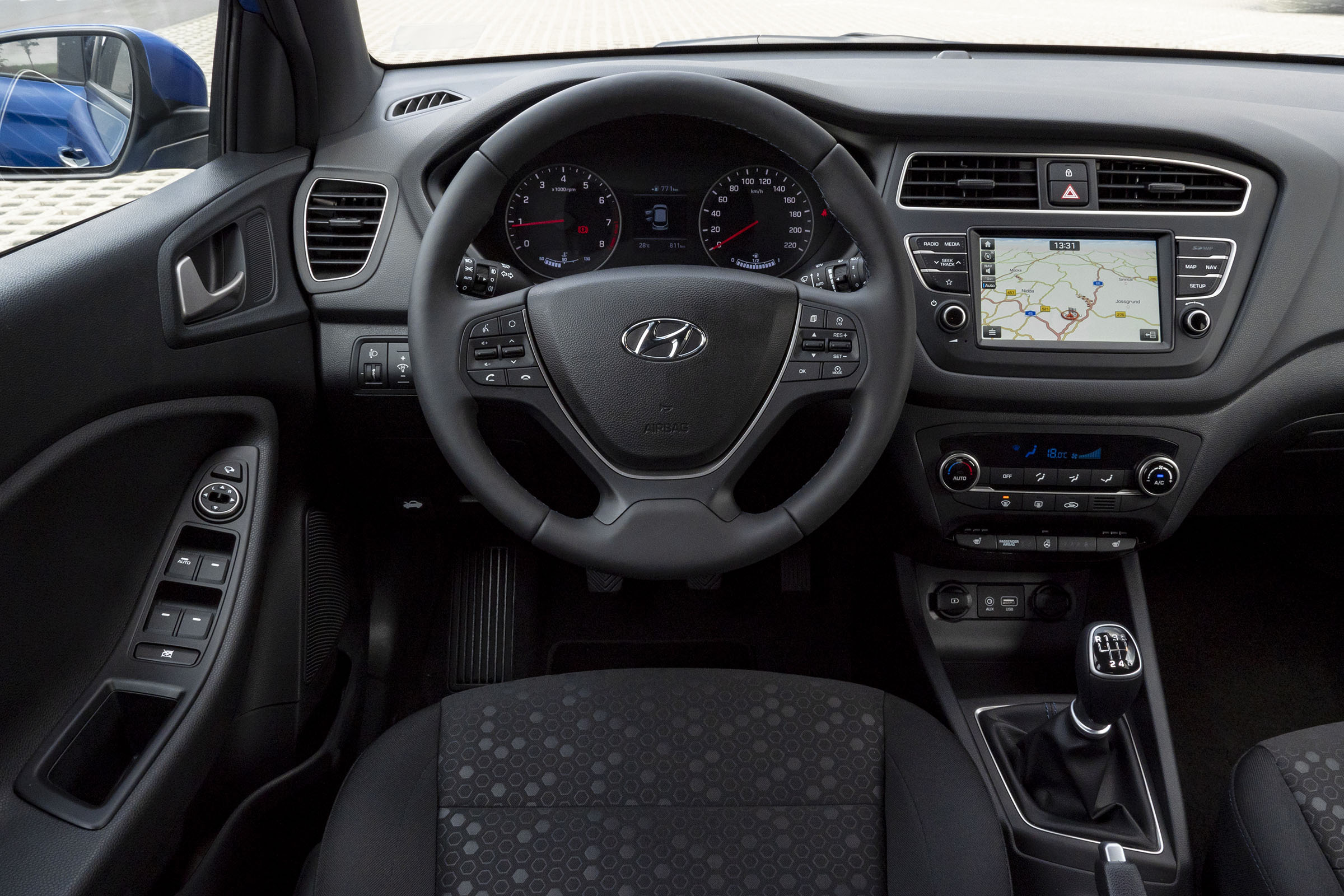 Hyundai i20 interior