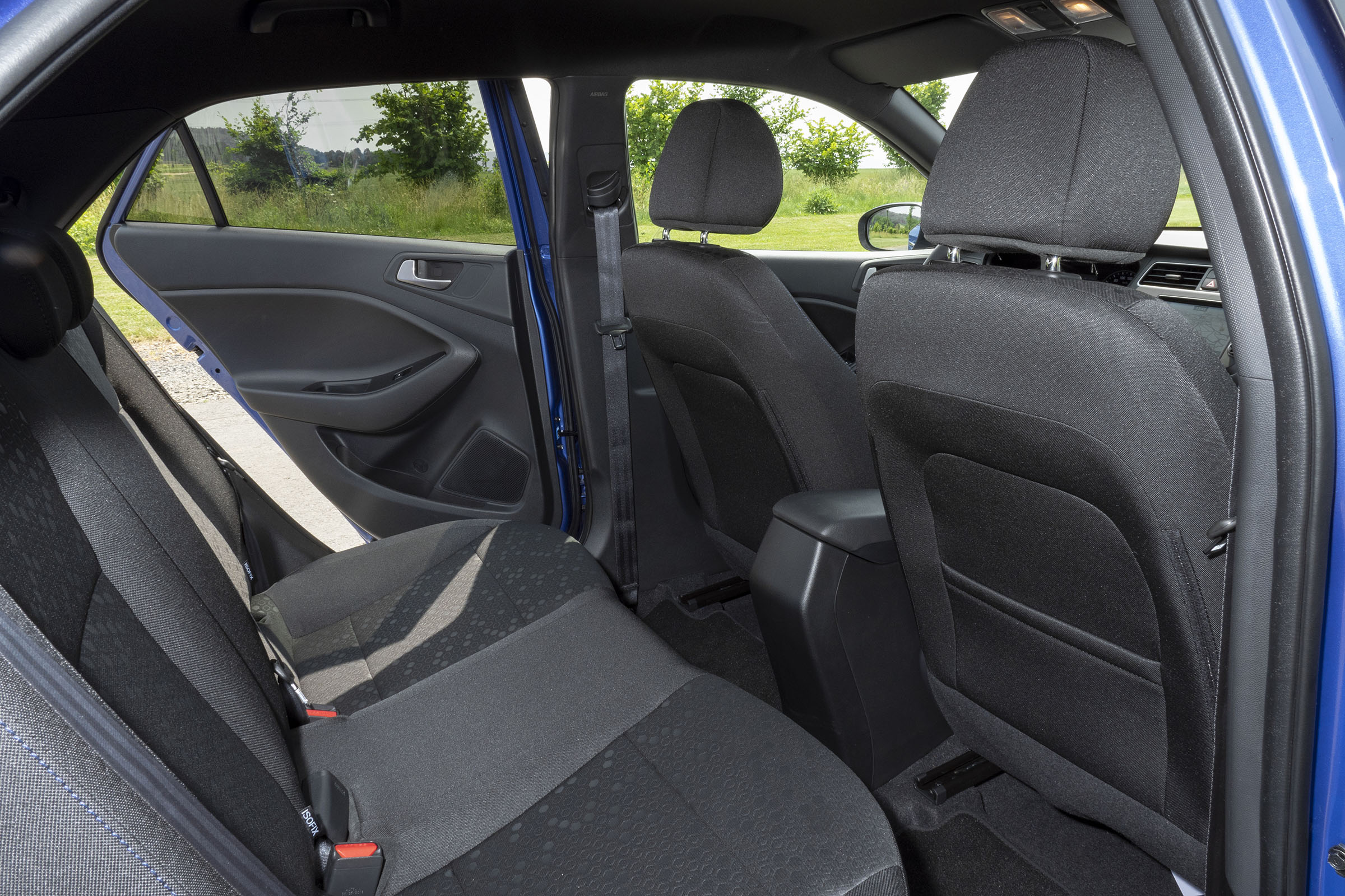 Hyundai i20 back seats