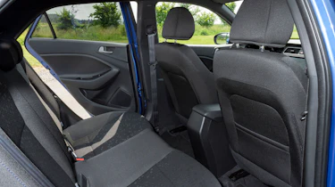 Hyundai i20 back seats