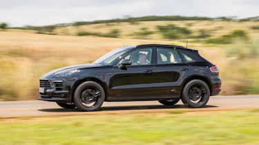 Porsche Macan 2018 prototype side