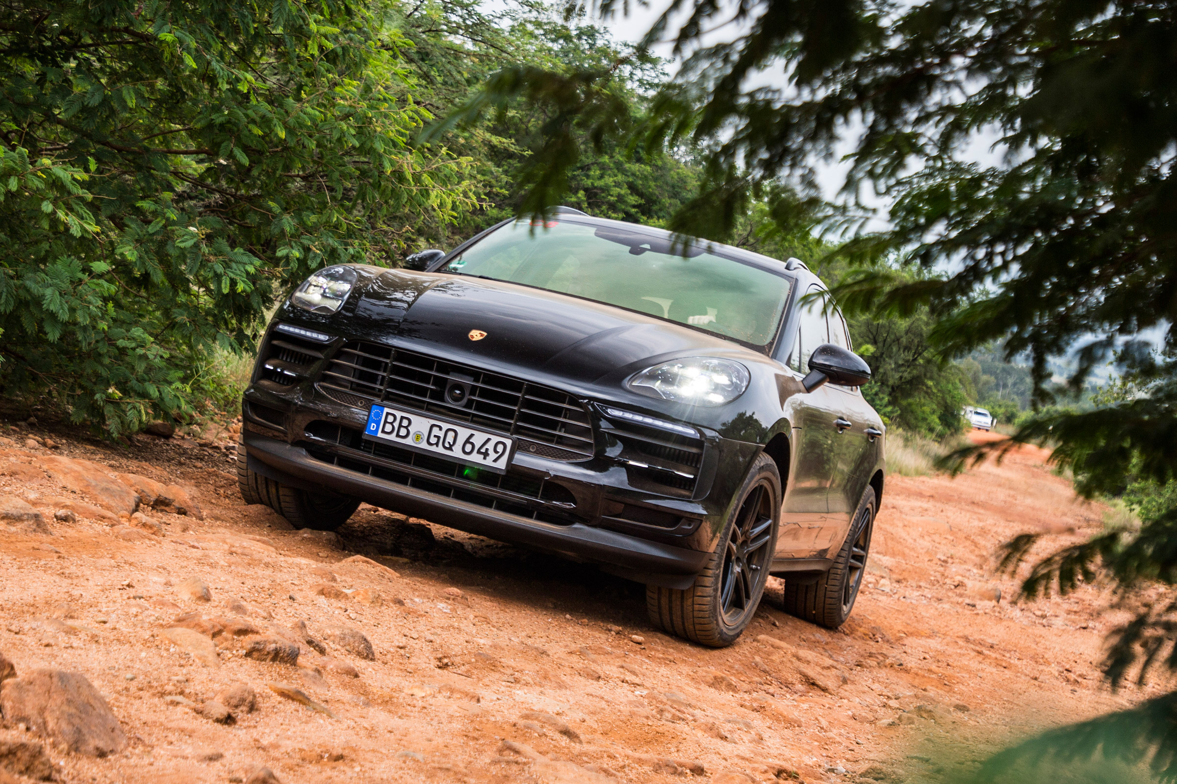 Porsche Macan 2018 prototype hill climb