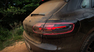 Porsche Macan 2018 prototype tail gate