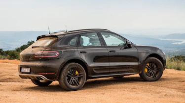 Porsche Macan 2018 prototype static dirt