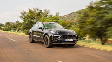 Porsche Macan 2018 prototype tracking
