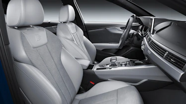 Audi A4 facelift - front seats