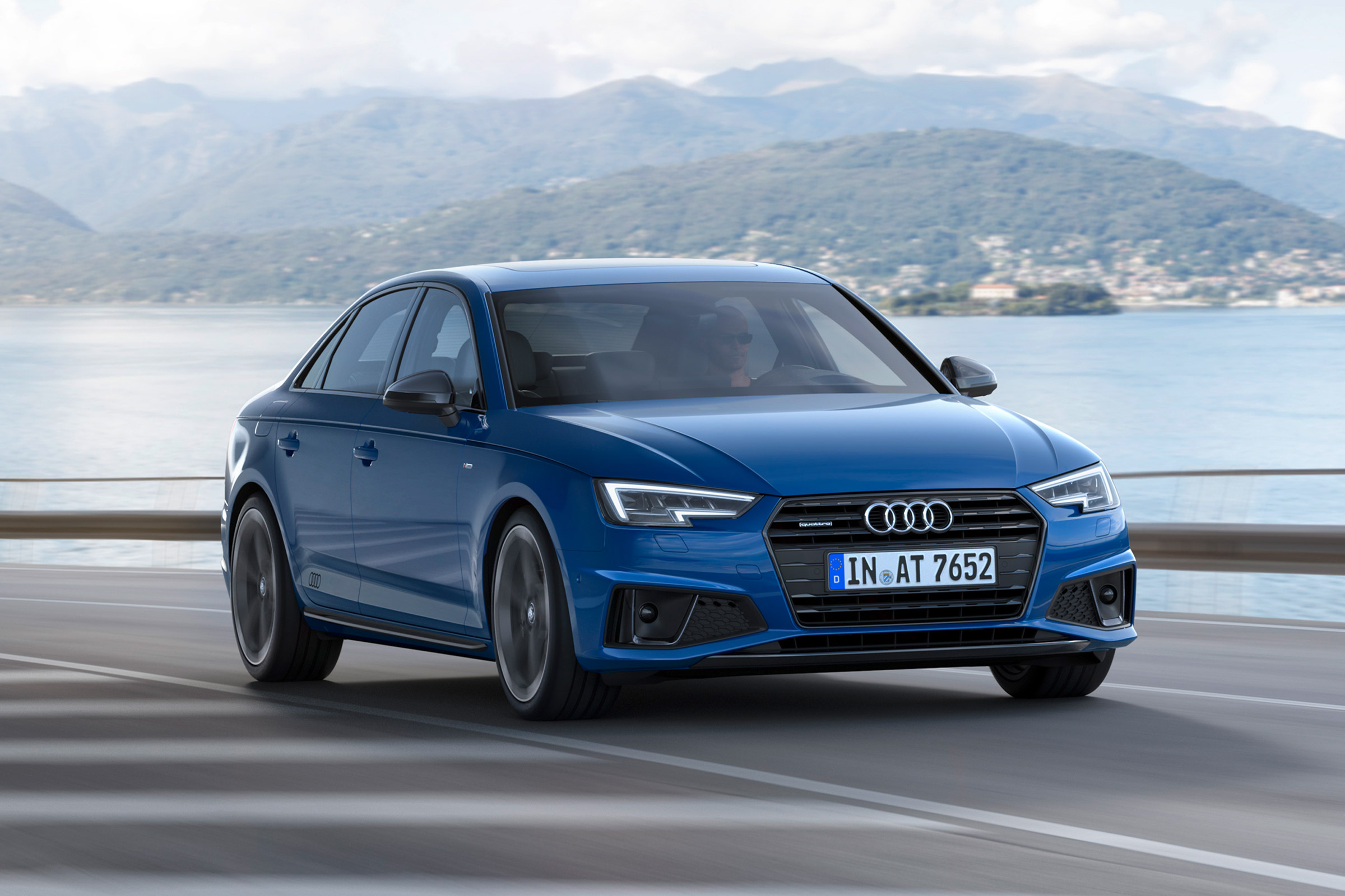 Audi A4 facelift - front