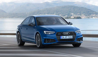 Audi A4 facelift - front