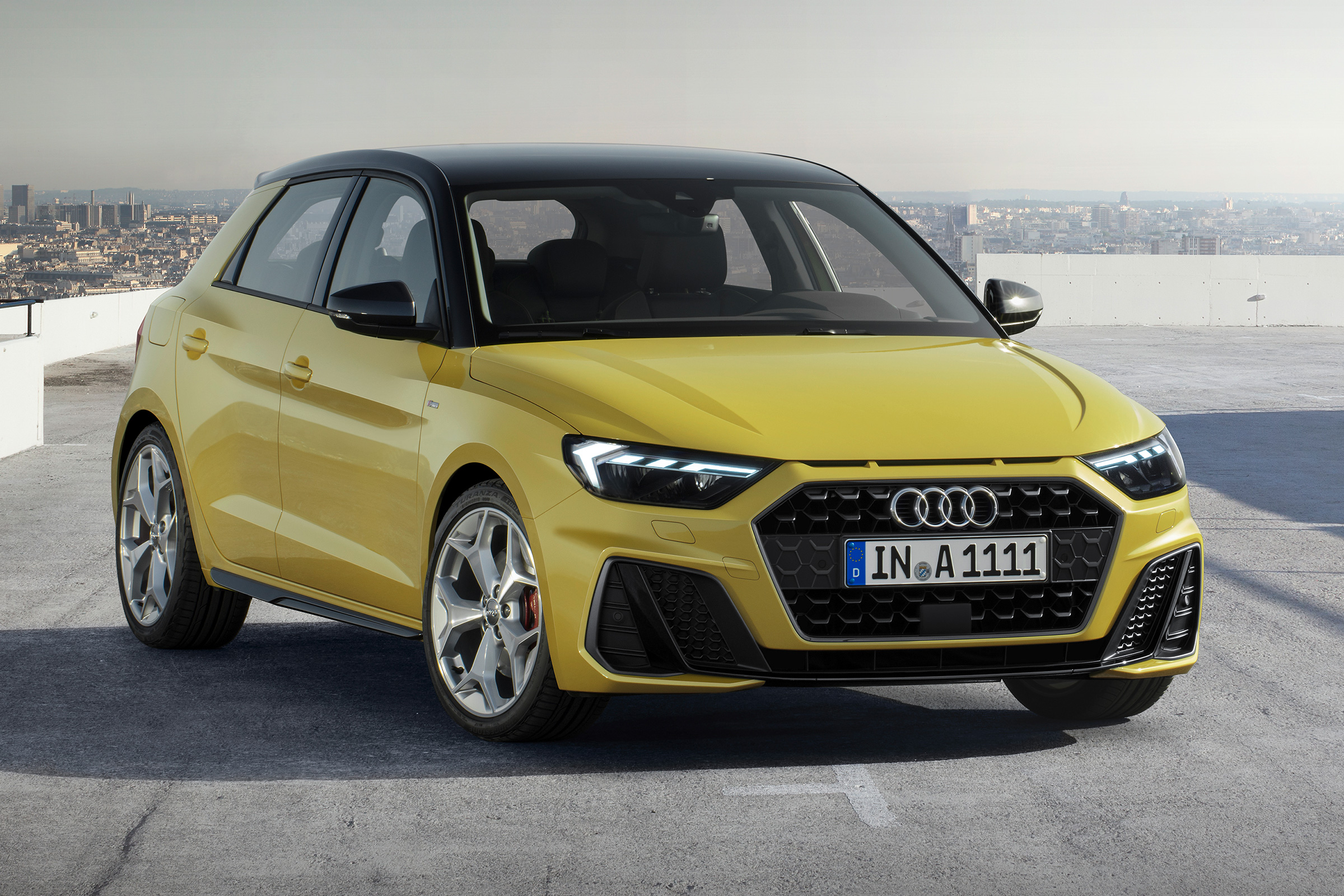 New Audi A1 - front