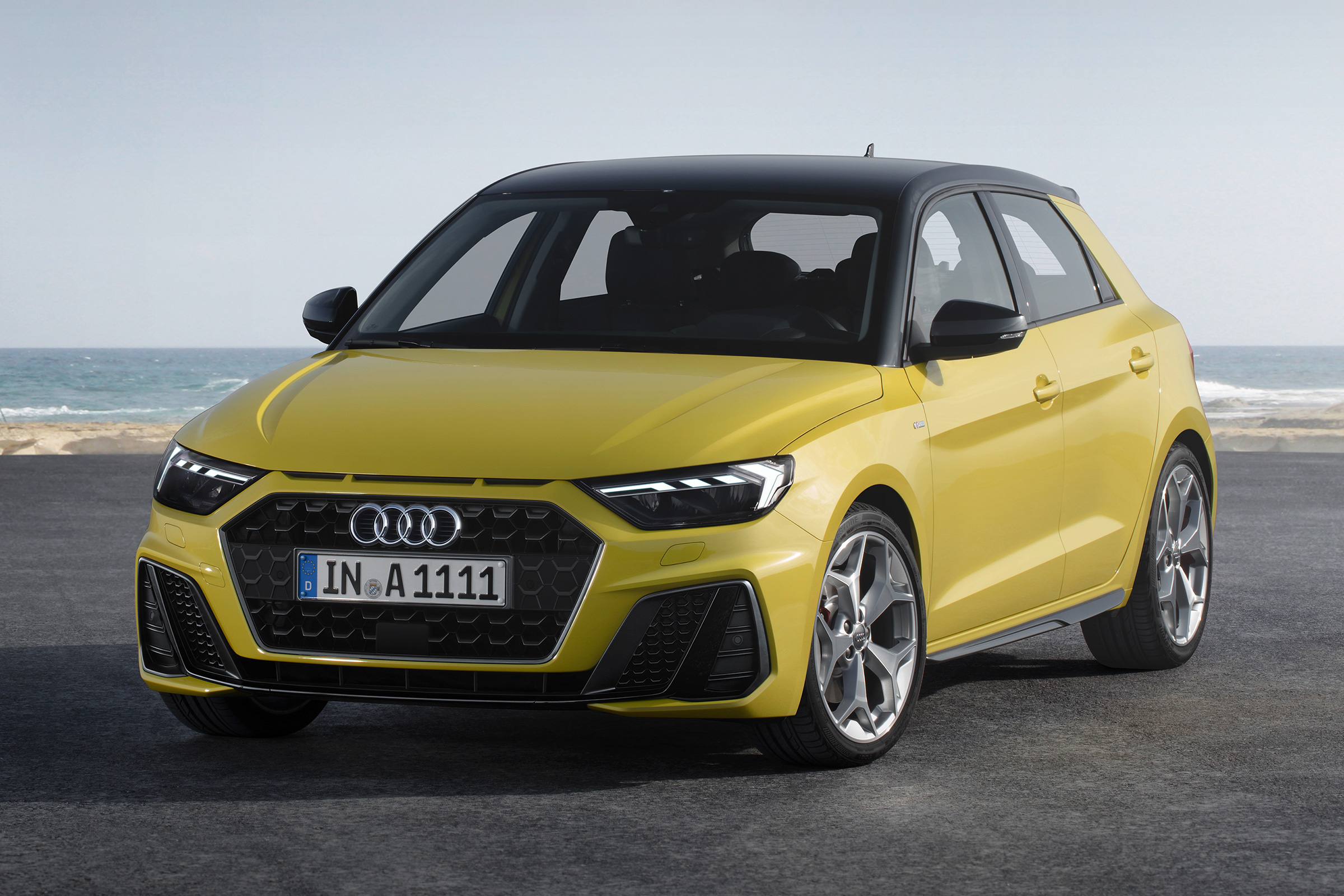 New Audi A1 - front