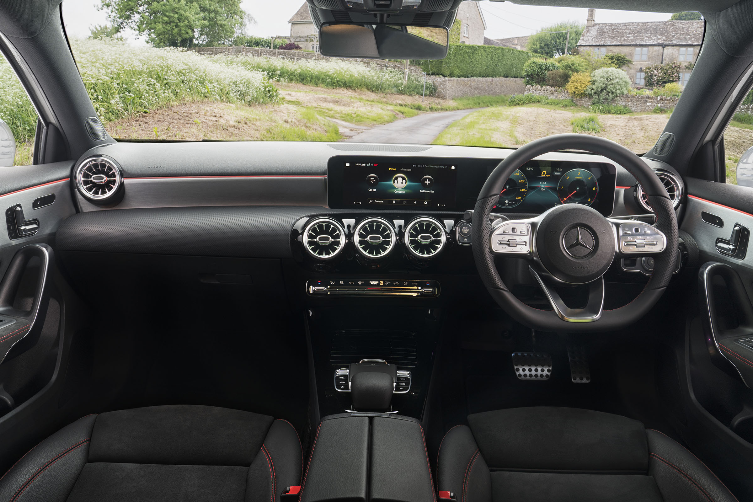 Mercedes A-Class A 180 d interior