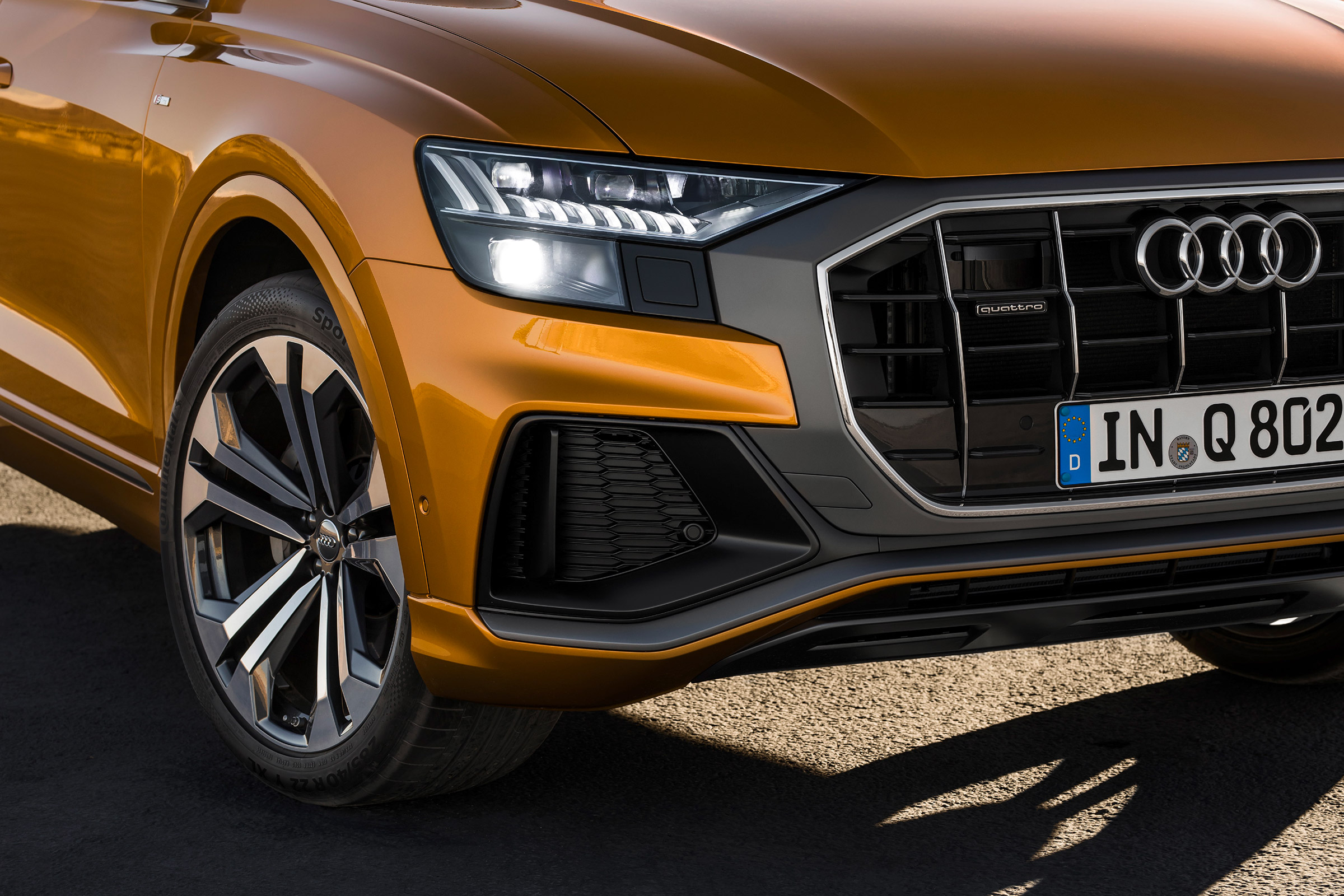 Audi Q8 - front detail