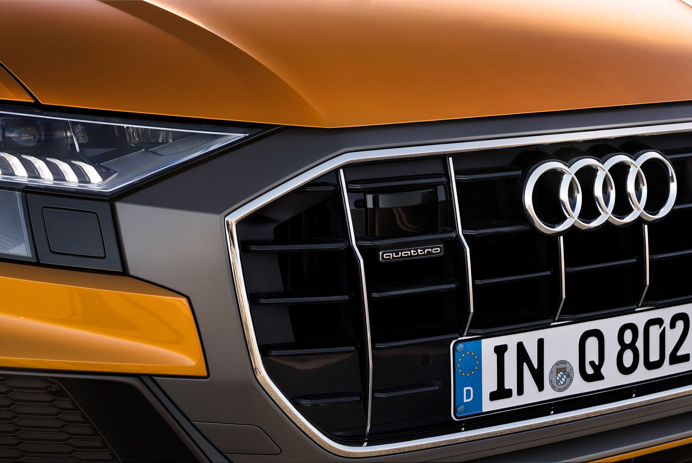 Audi Q8 - grille