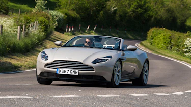 Aston Martin DB11 Volante - front cornering