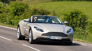 Aston Martin DB11 Volante - front action