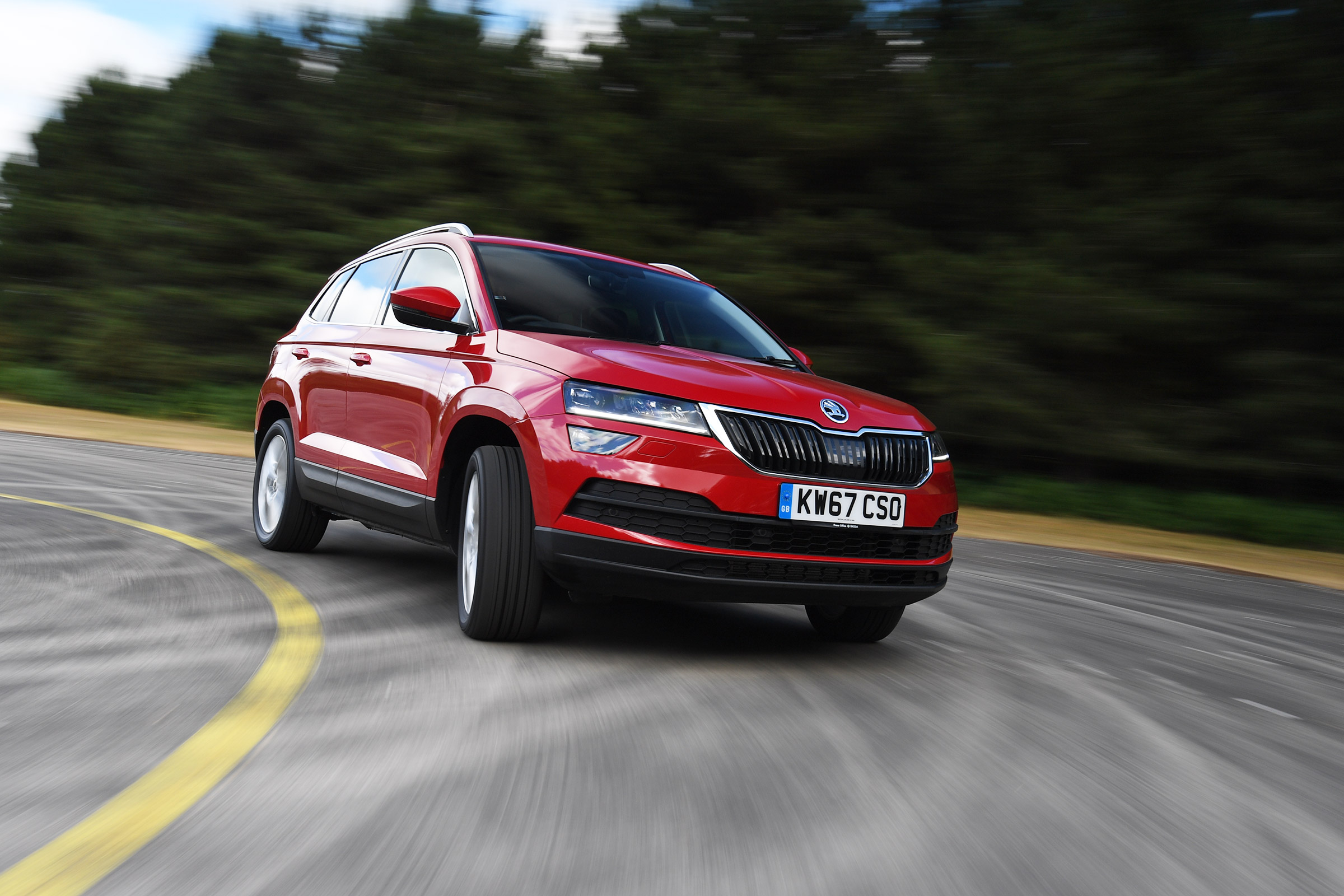 Skoda Karoq - front action