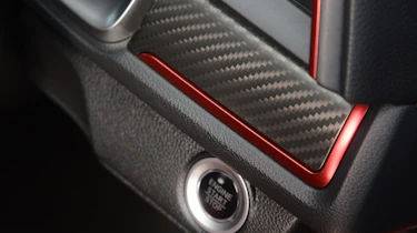 Honda Civic Type R - start/stop button