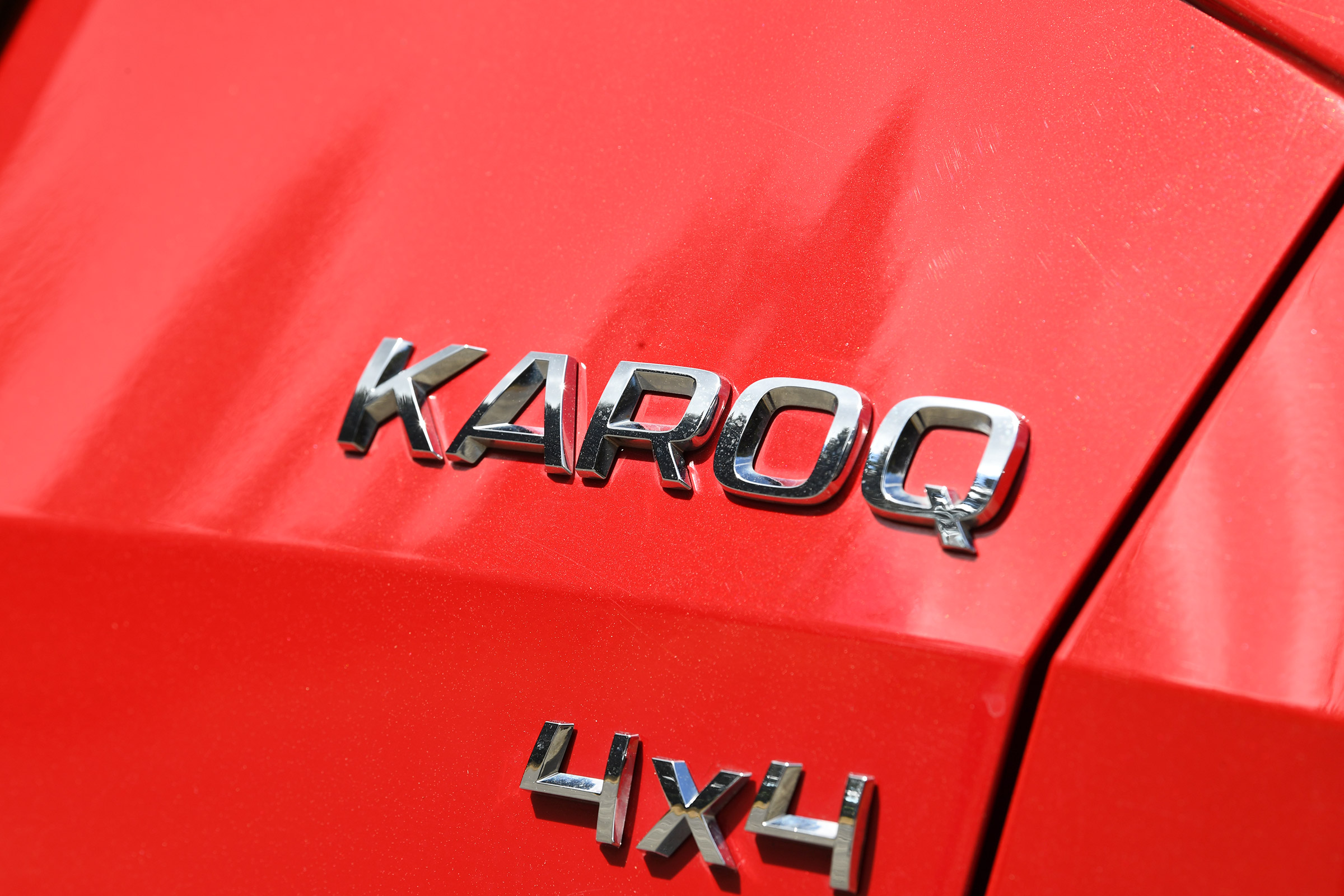 Skoda Karoq - Karoq badge