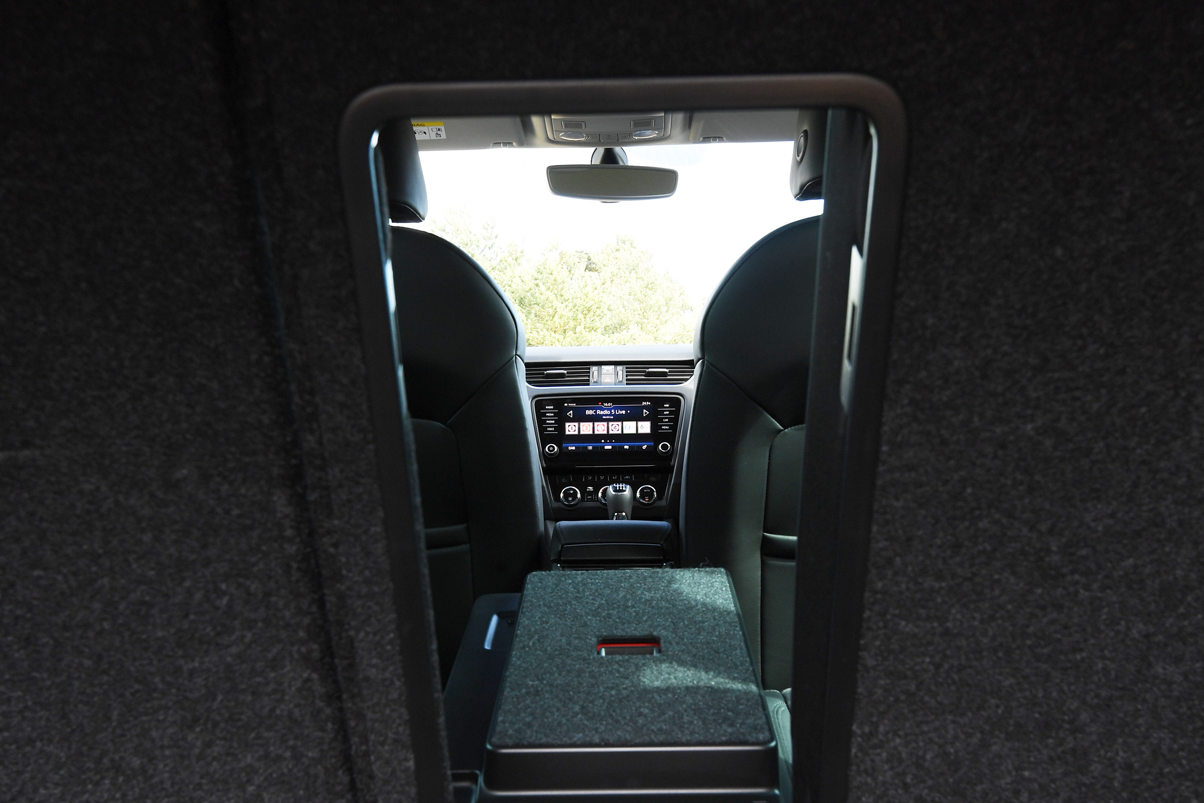 Skoda Octavia Estate - view from boot