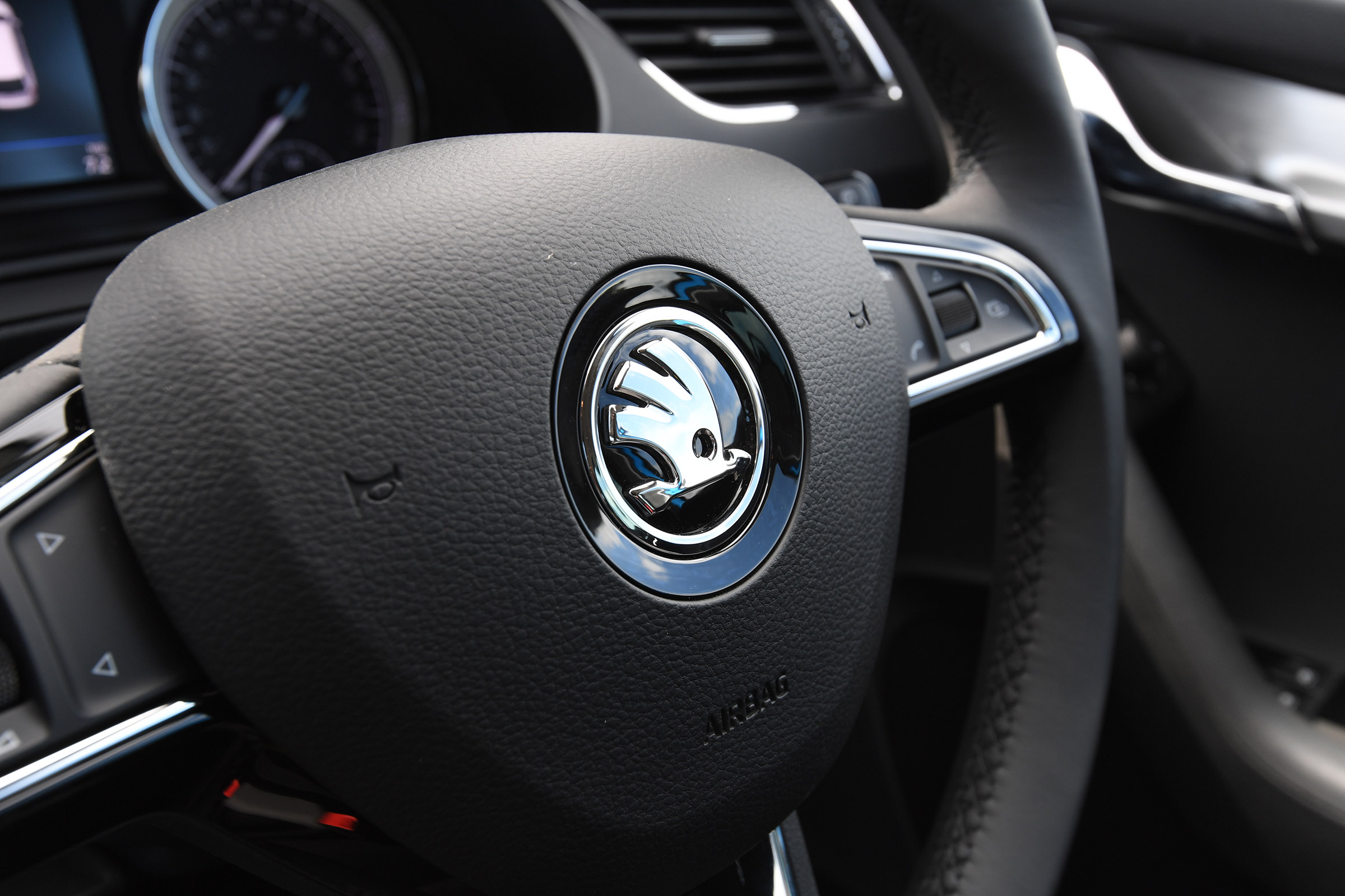 Skoda Octavia Estate - steering wheel