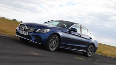 Mercedes C-Class - front tracking