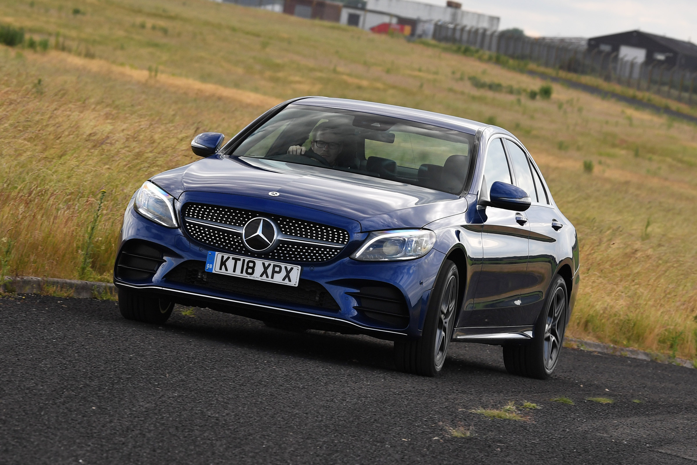 Mercedes C-Class - front cornering