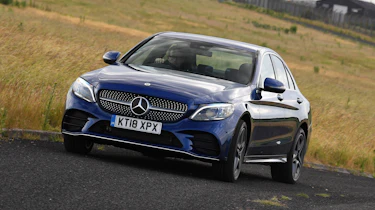 Mercedes C-Class - front cornering