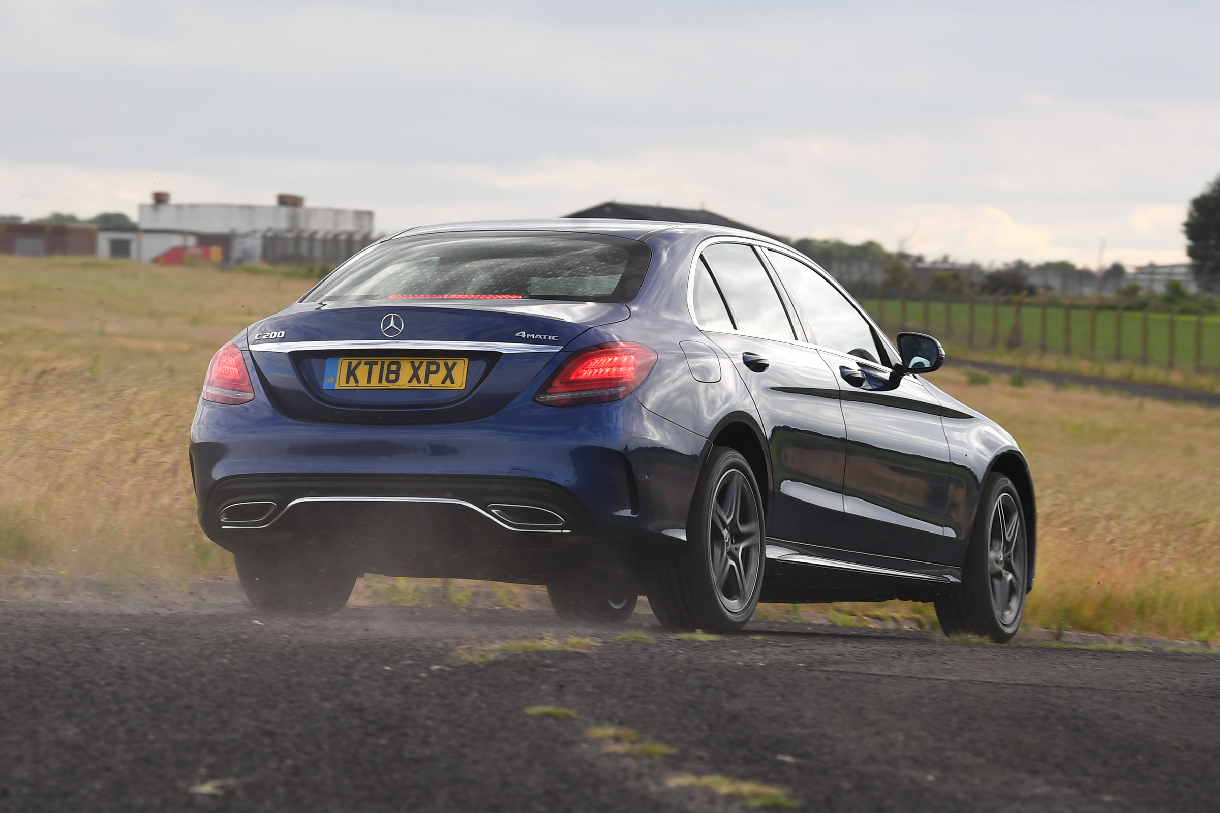 Mercedes C-Class - rear action