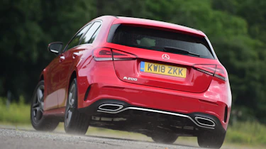 Mercedes A-Class - rear cornering