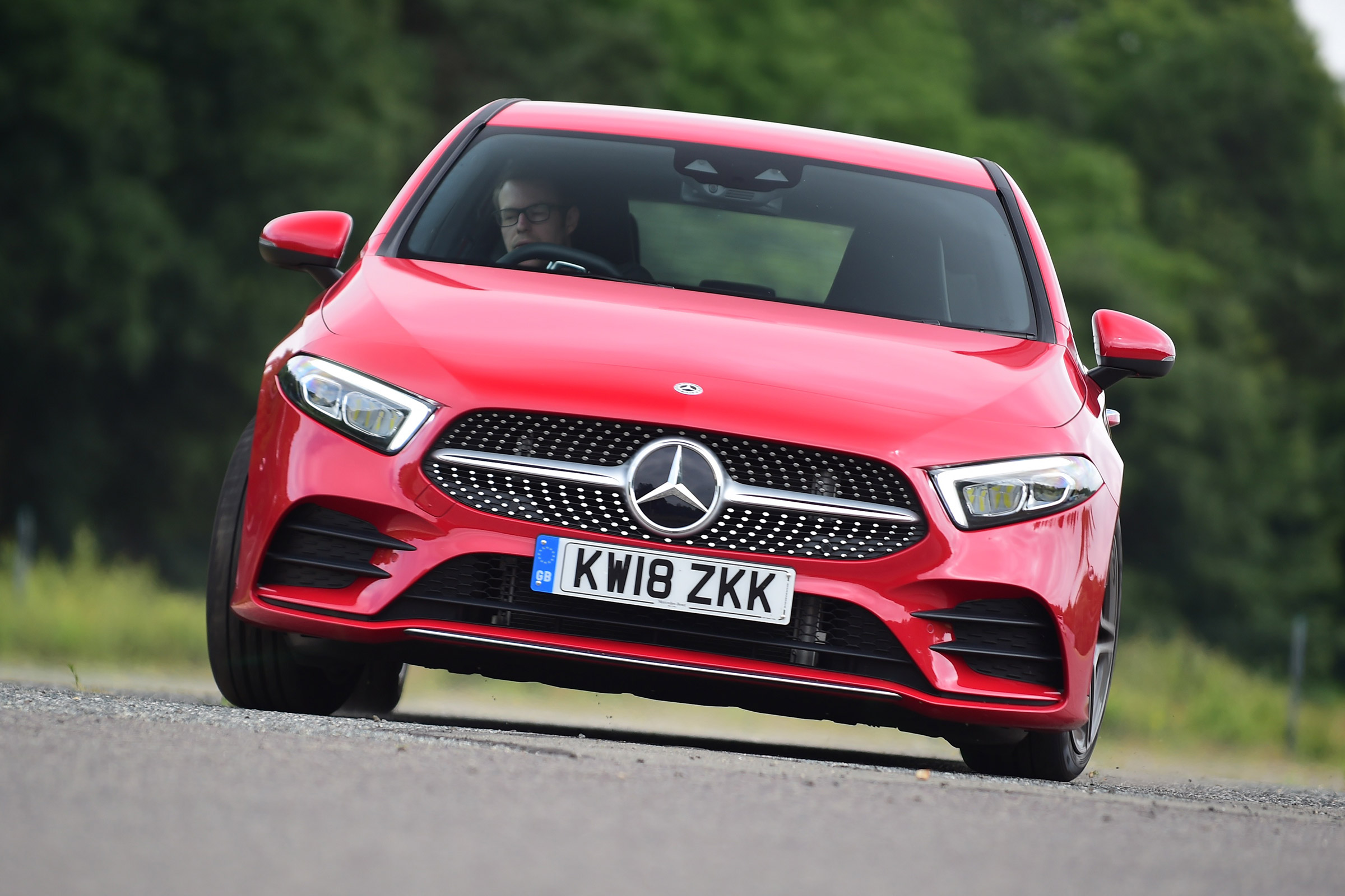 Mercedes A-Class - front cornering