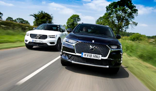 DS 7 Crossback vs Volvo XC40 - header