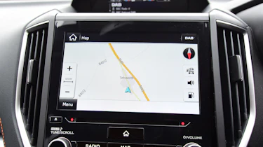 Subaru XV - sat-nav