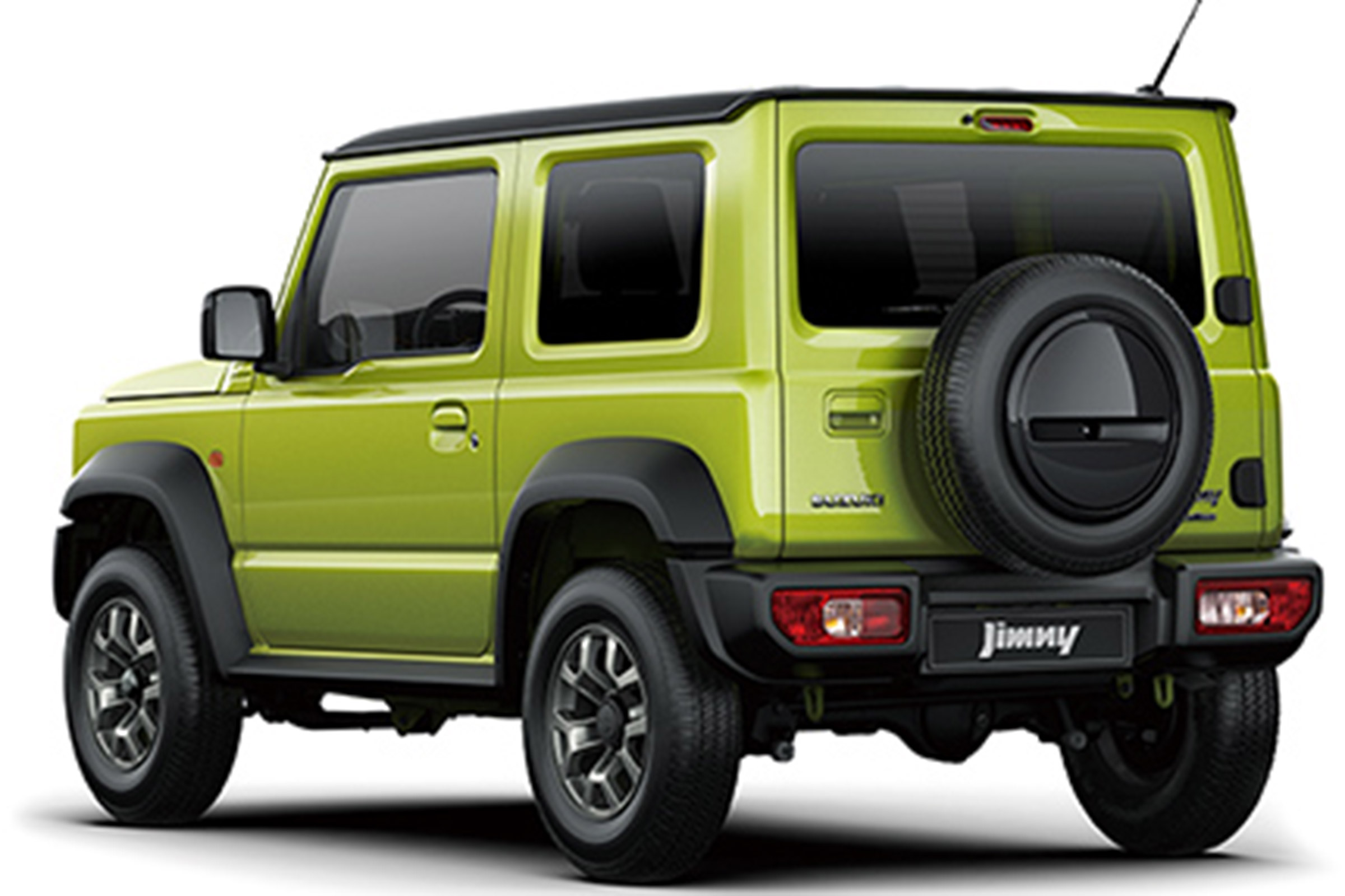 New 2019 Suzuki Jimny rear quarter