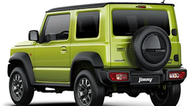 New 2019 Suzuki Jimny rear quarter