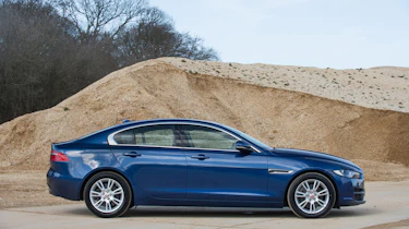 Used Jaguar XE - side
