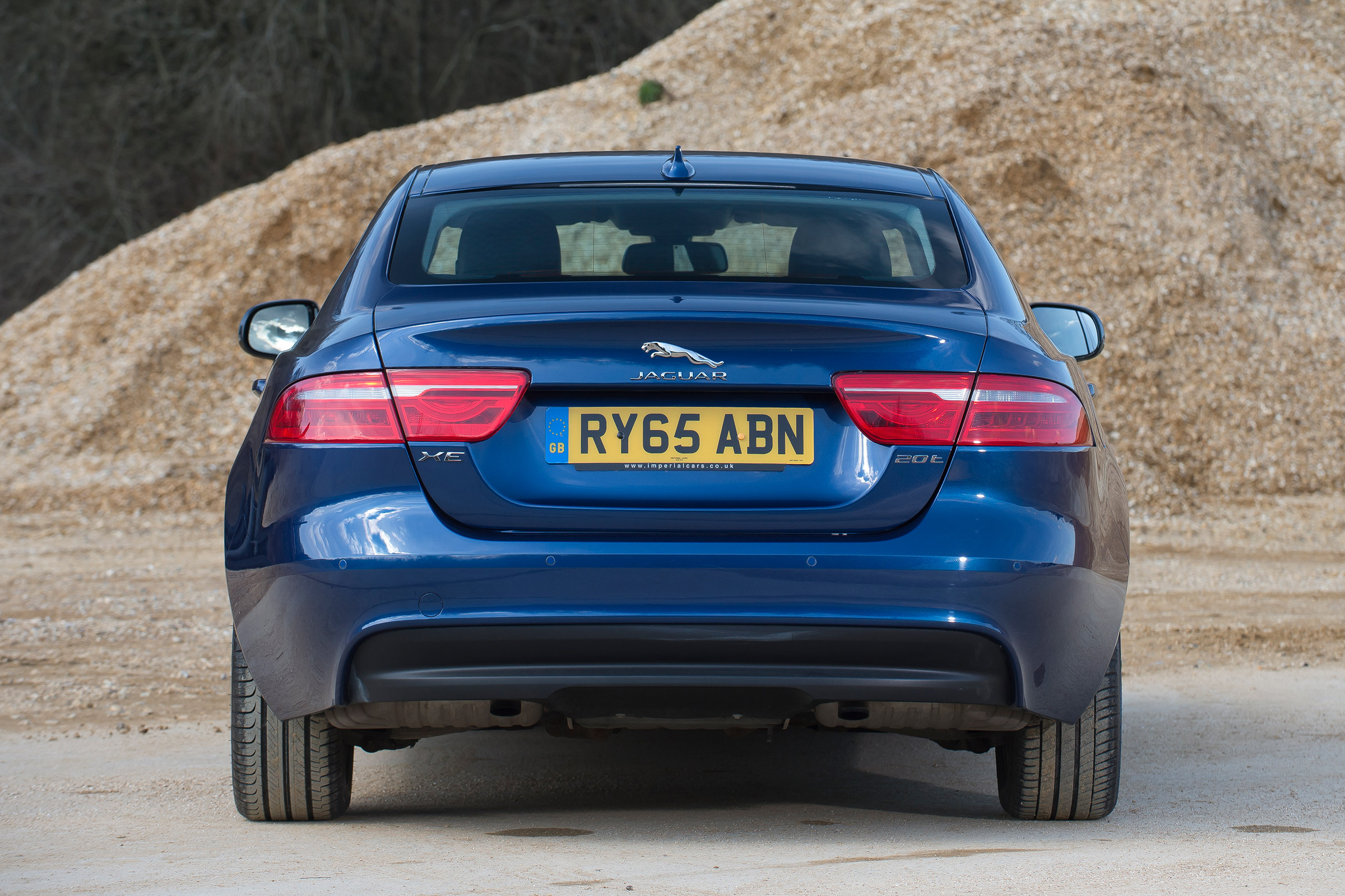 Used Jaguar XE - full rear