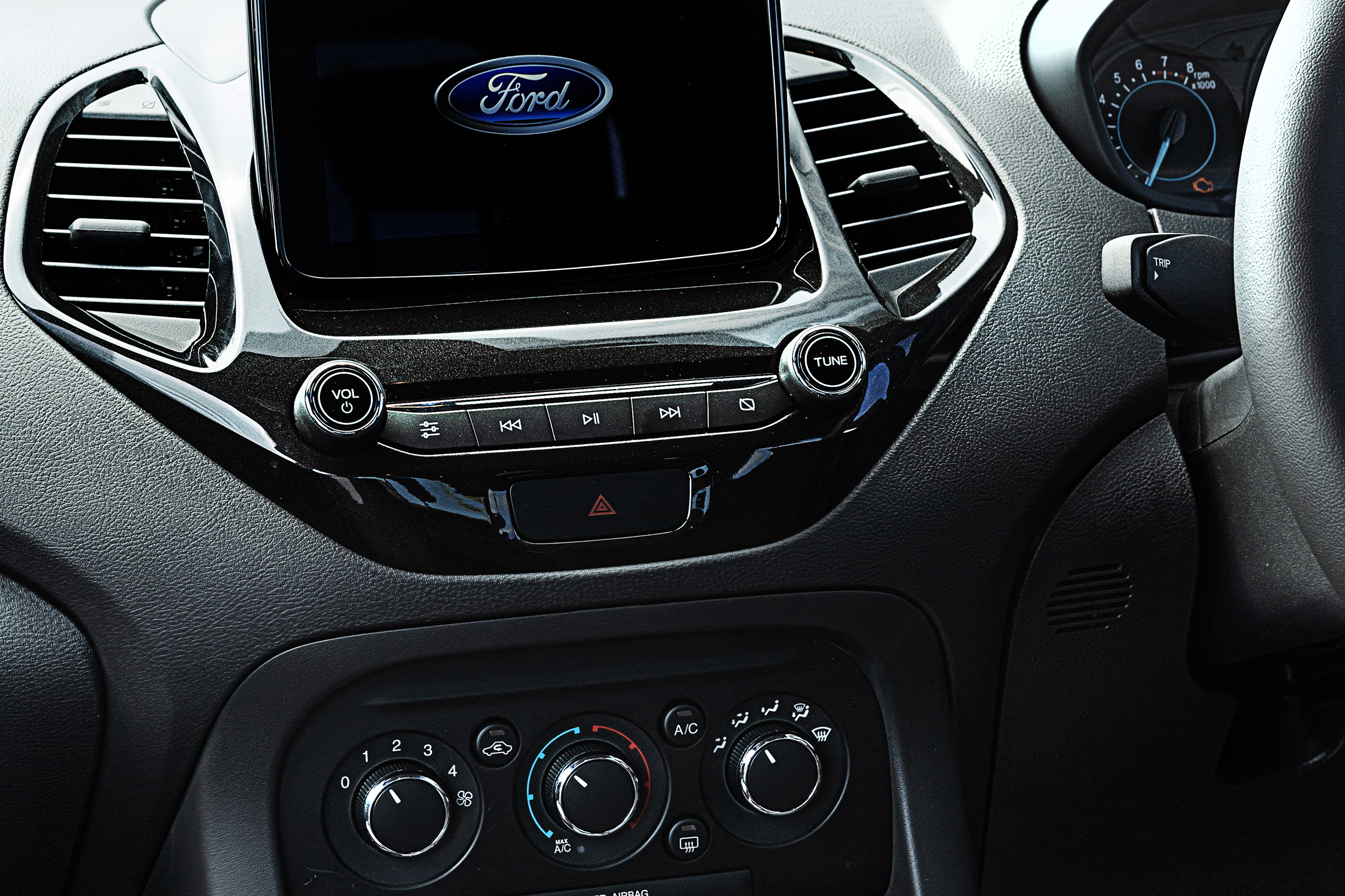 Ford Ka+ Active infotainment screen