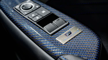 Lexus RC F 10th Anniversary blue carbon fibre