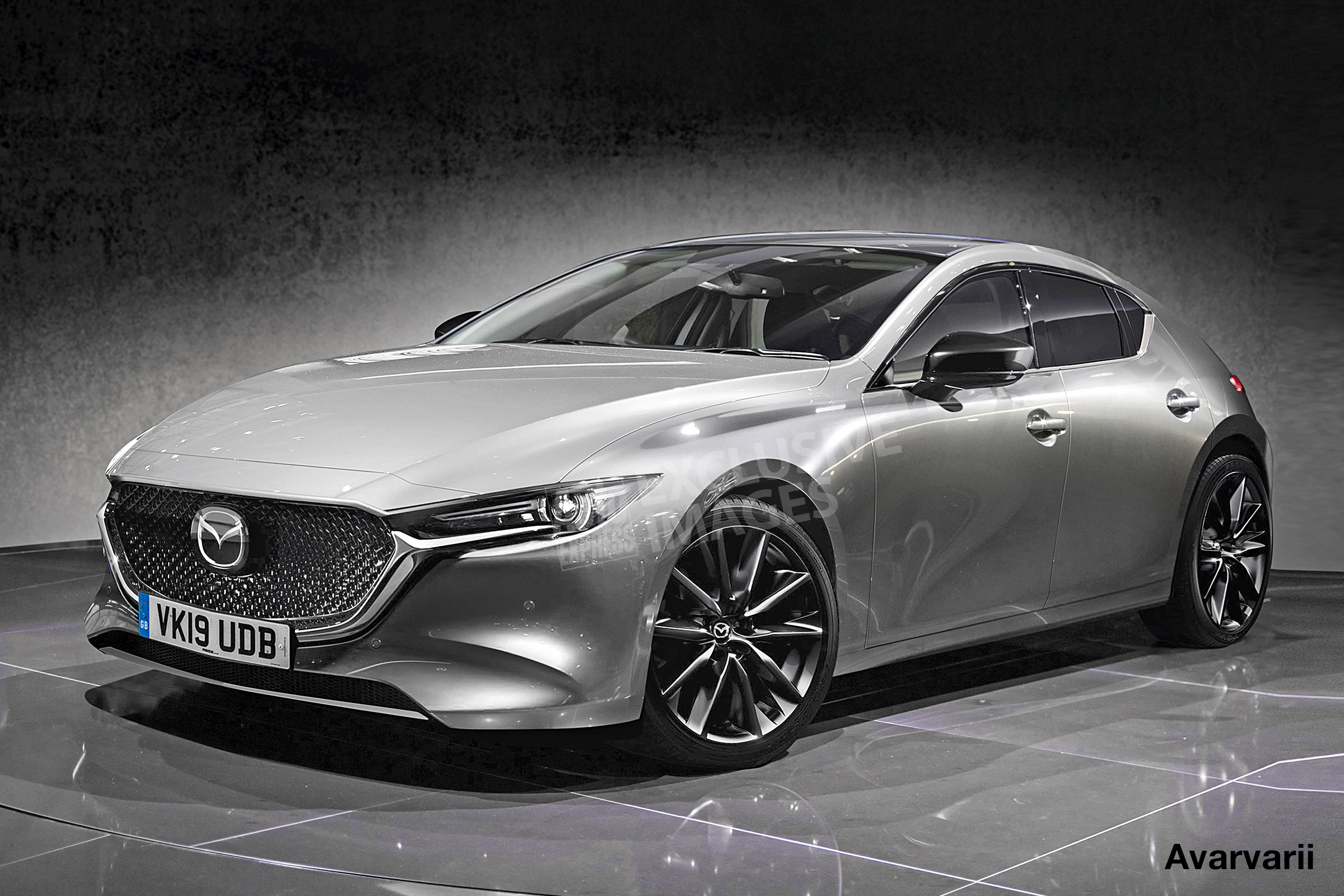 New Mazda 3 - front (watermarked)