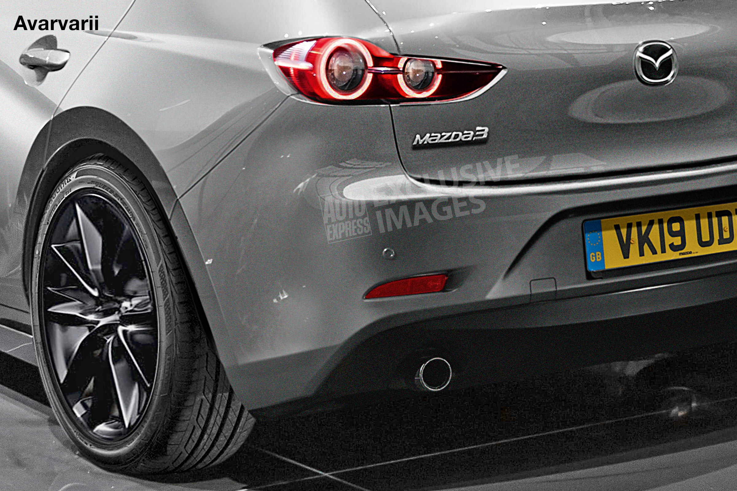 New Mazda 3 - rear detail (watermarked)