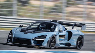 McLaren Senna - front track