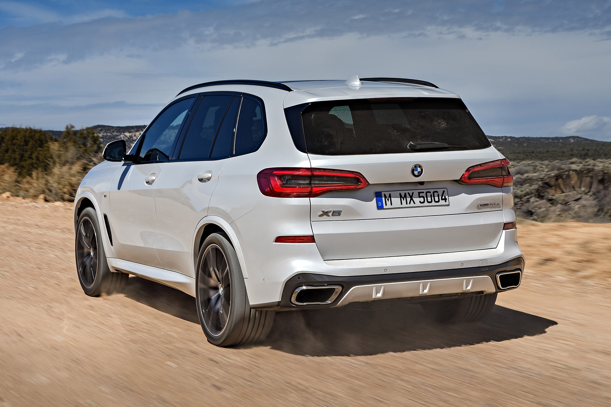 BMW X5 - rear tracking