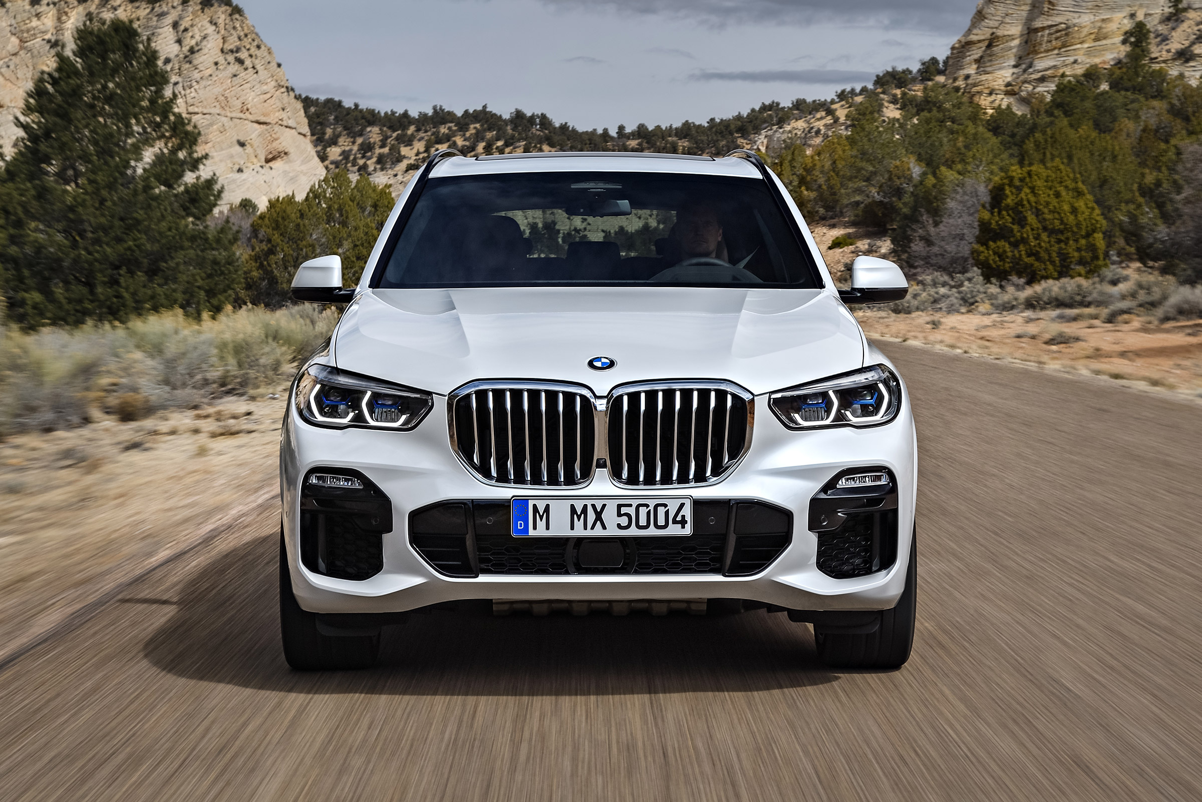 BMW X5 - full front action