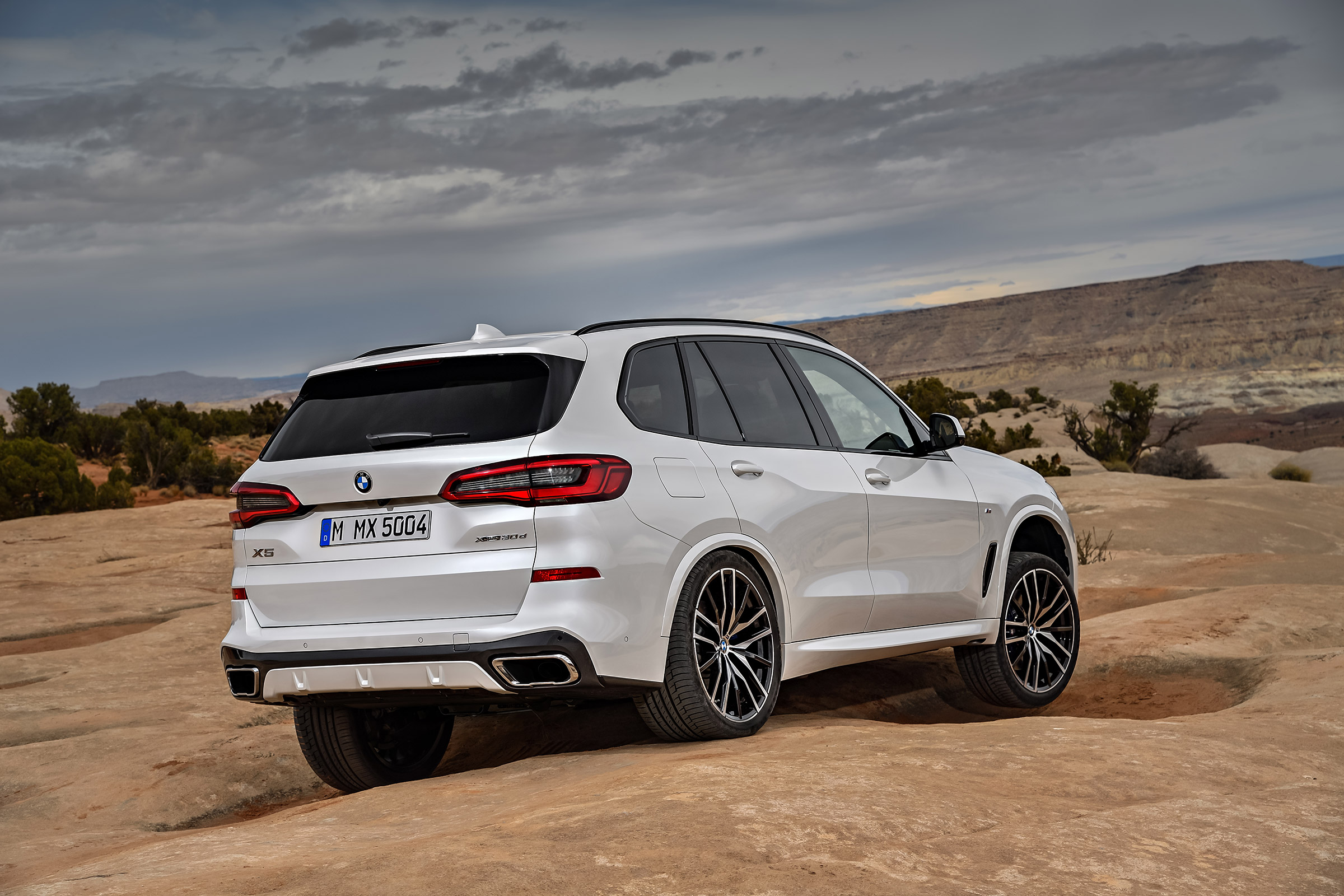 BMW X5 - rear off-road