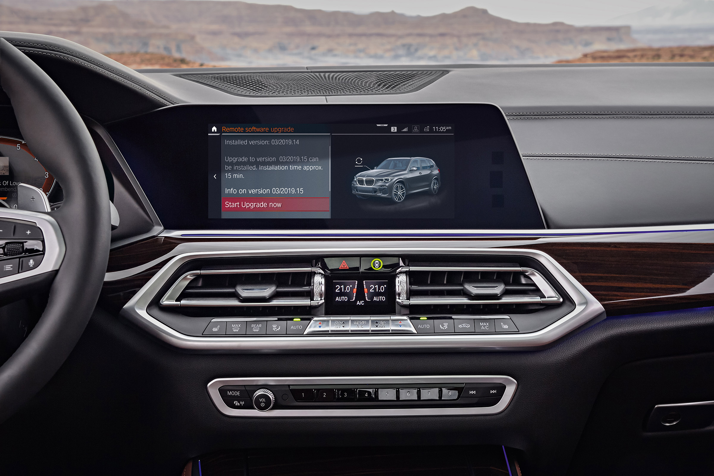 BMW X5 - infotainment