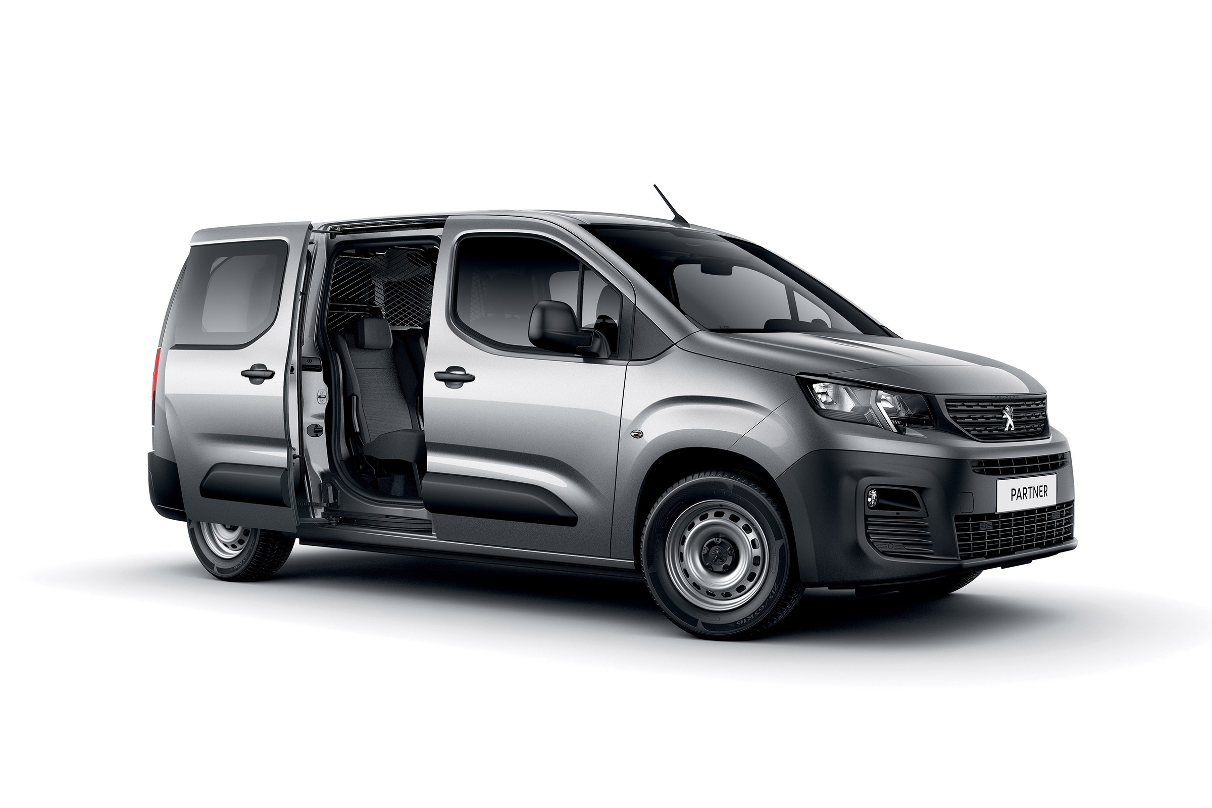 Peugeot Partner - front/side door open