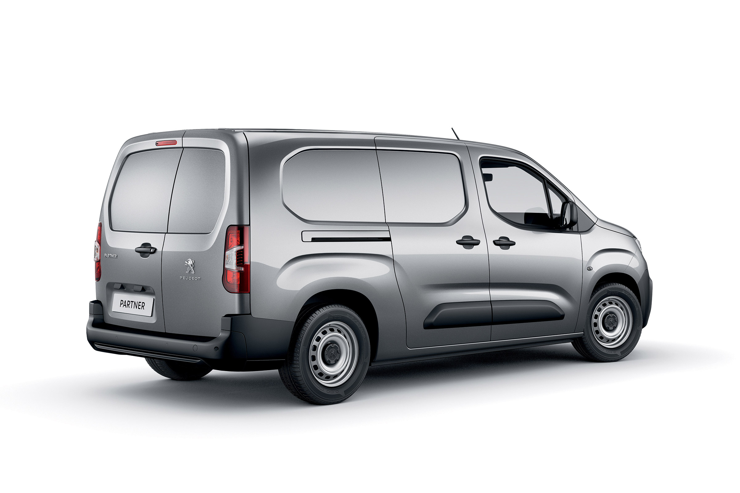 Peugeot Partner - rear/side white