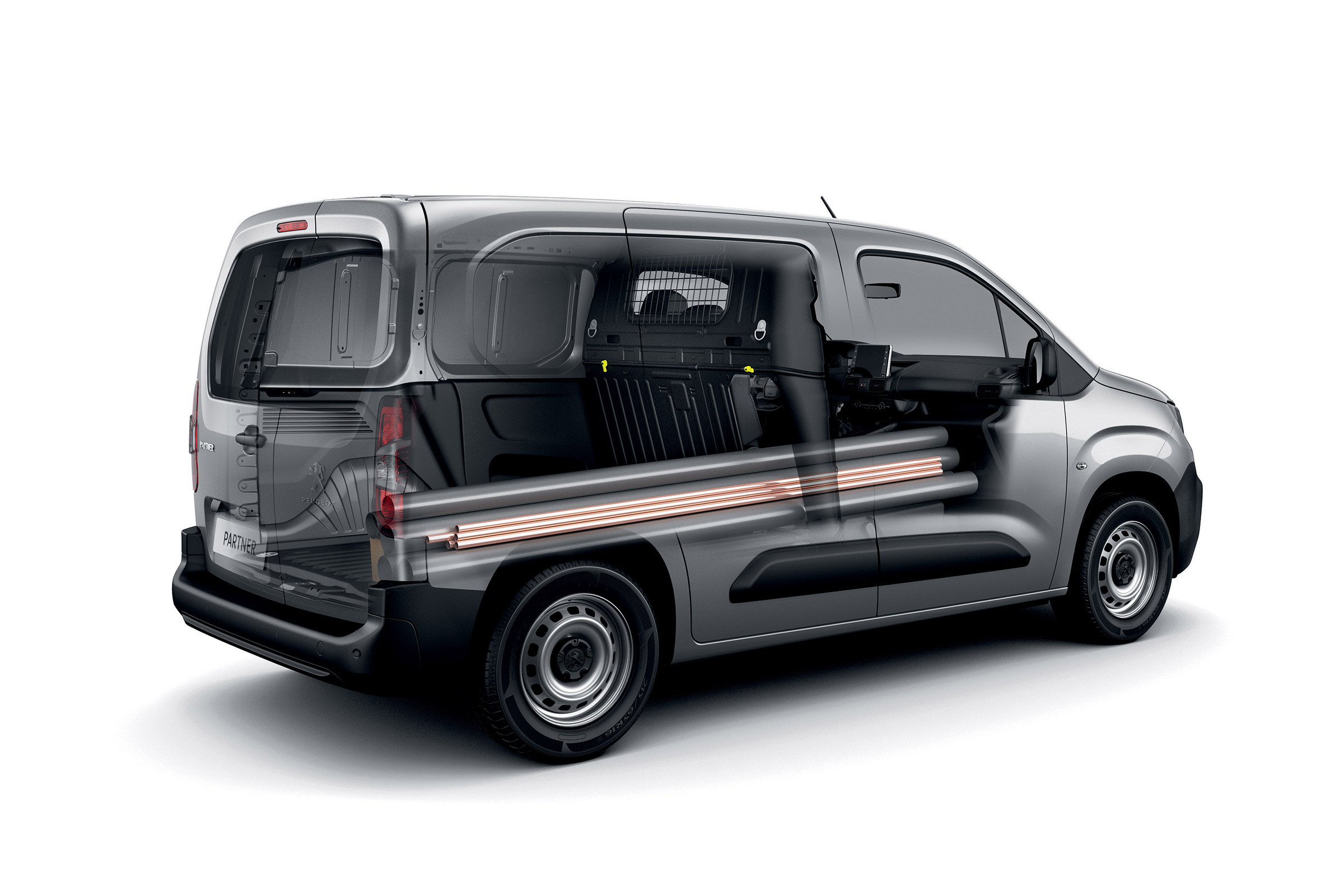 Peugeot Partner - rear/side