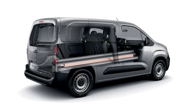Peugeot Partner - rear/side