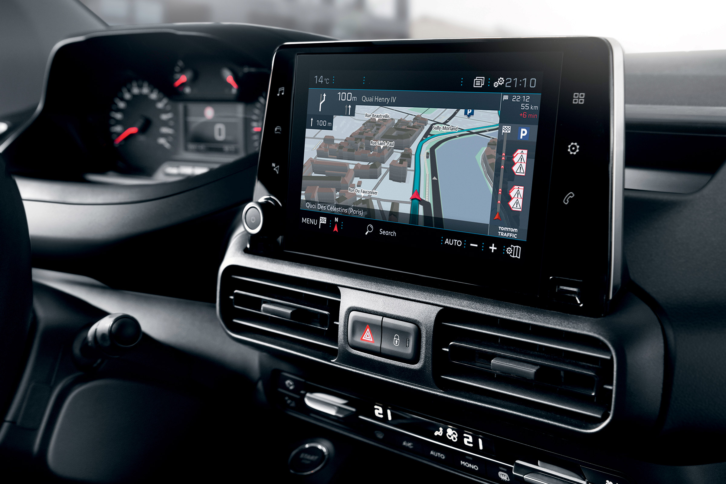 Peugeot Partner - sat-nav