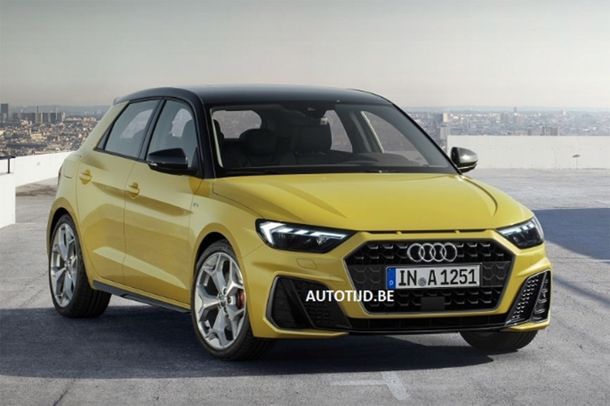Audi A1 - leak front static